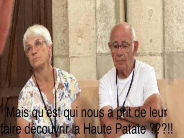 ITINERANCE EN HAUTE SAONE DITE HAUTE PATATE PAR CORINNE ET PATRICK